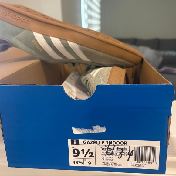 Adidas Men's Mint Suede Sneakers Gazelle Indoor NEW 9.5M - Picture 5 of 5